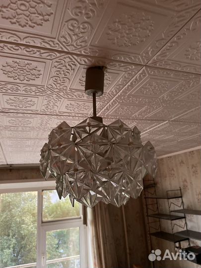 Люстра хрустальная СССР Искра