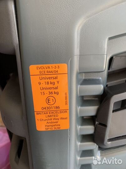 Автокресло Britax Romer 9-36 кг