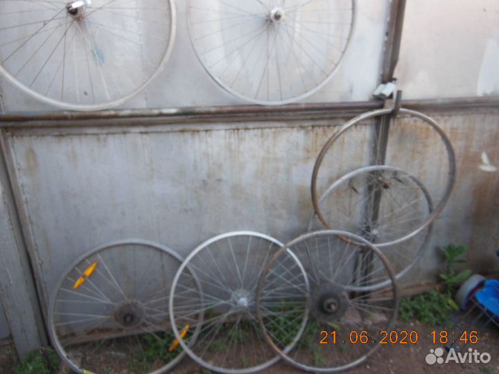 Обода и колёса диаметром 64см подходят на 