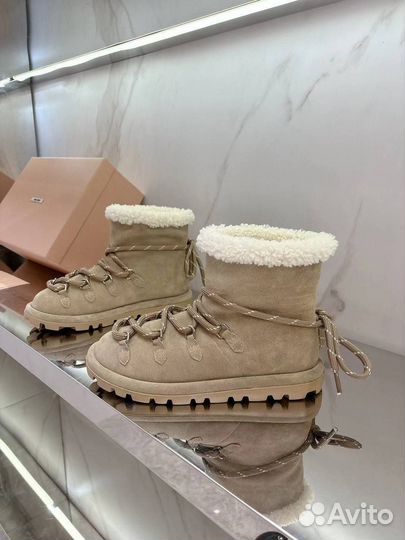 Полусапоги женские зимние Miu Miu