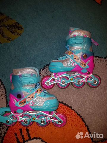 Коньки роликовые р 27-30
