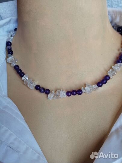 Чокер из натуральных камней