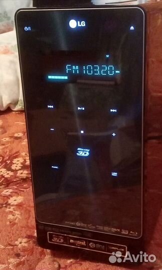 LG 3D blu-ray micro HI-FI fx-166