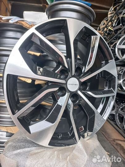 Диски R17 5x108 Khomen Wheels 1703 BFR