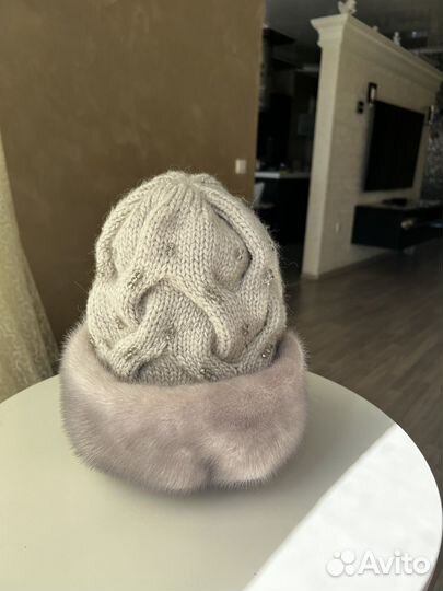 Шапка зимняя меховая женская норка