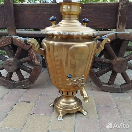 Самовар на дровах. СССР. 5 литров