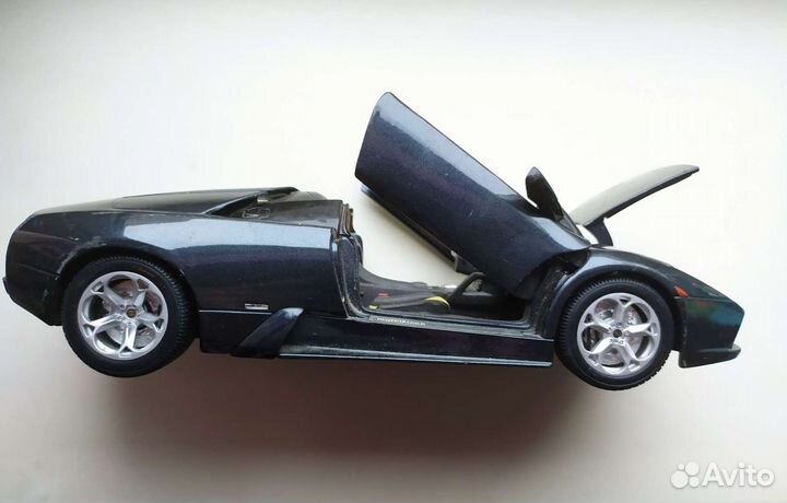 1:18 Maisto черный lamborghini murcielago Roadster