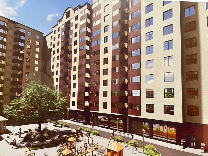 1-к. квартира, 38 м², 2/12 эт.