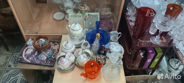 Фарфор, стекло, хрусталь