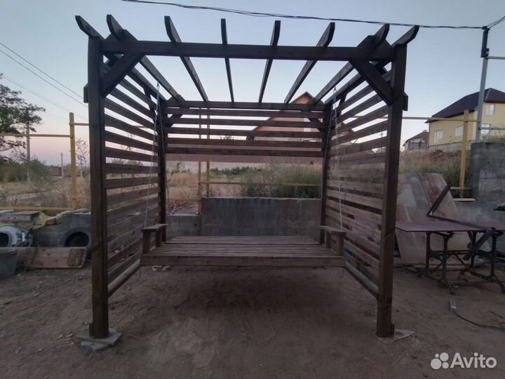 Садовые качели Пергола