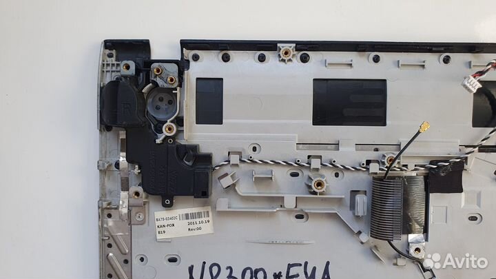 Б/у топкейс + клавиатура для Samsung np300e4a