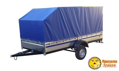 Прицеп к л/а Снегоход-Престиж 3,5*1,57 с тентом