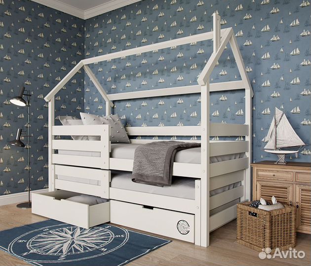 Детская кровать двухъярусная