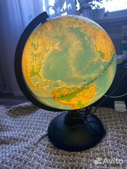 Глобус с подсветкой