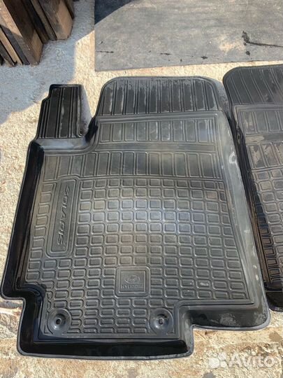 Коврики на hyundai solaris