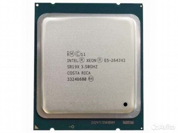 Процессор Intel Xeon E5-2643v2