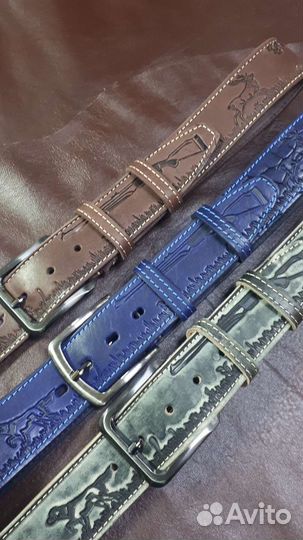 Кожаный ремень охота