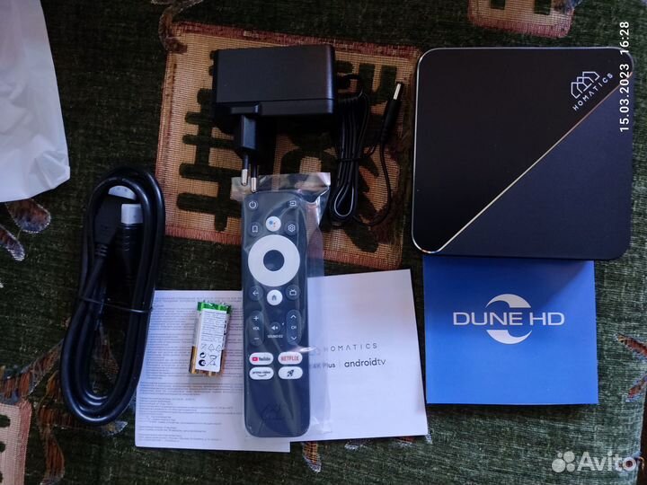 Медиаплеер Dune HD Homatics Box R 4K Plus