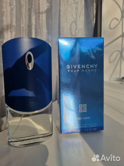 Парфюм Givenchy pour homme blue label 100ml