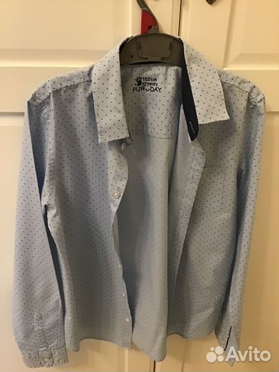 Рубашки для школы мальчикам 152