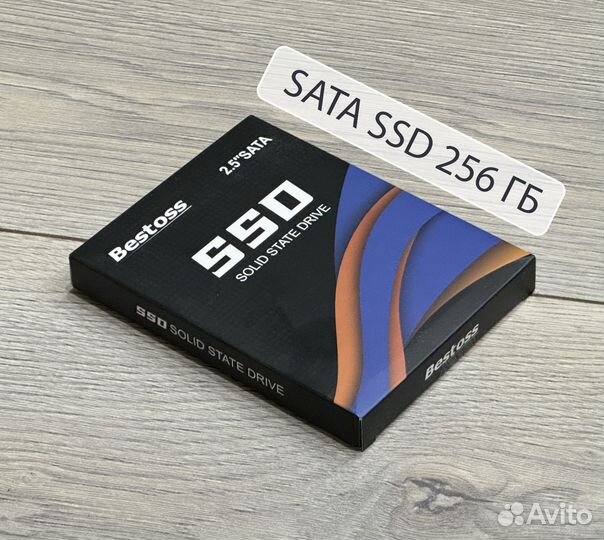 Новый SSD Bestoss 256gb, SATA, 256 гб