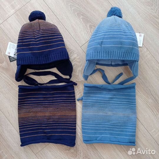 Новая шапка и снуд 48-50 детская