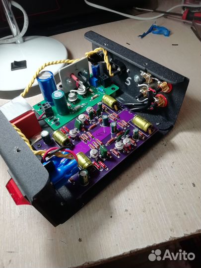 Фонокорректор для винила (германиевые транзисторы)