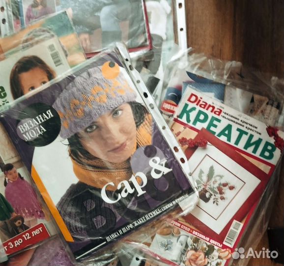 Новые журналы по вязанию и вышивке новые