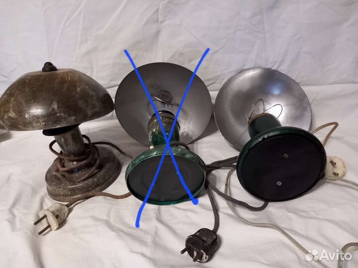 Лампа грибок