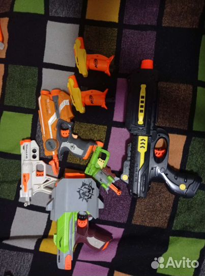 Бластер nerf