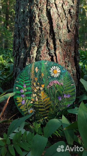 Картина акрилом на холсте