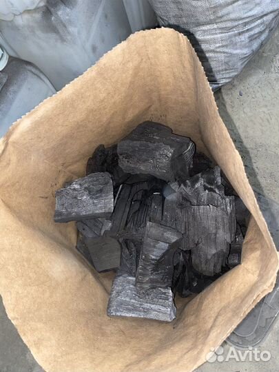 Уголь древесный в мешках (березовый) 5кг