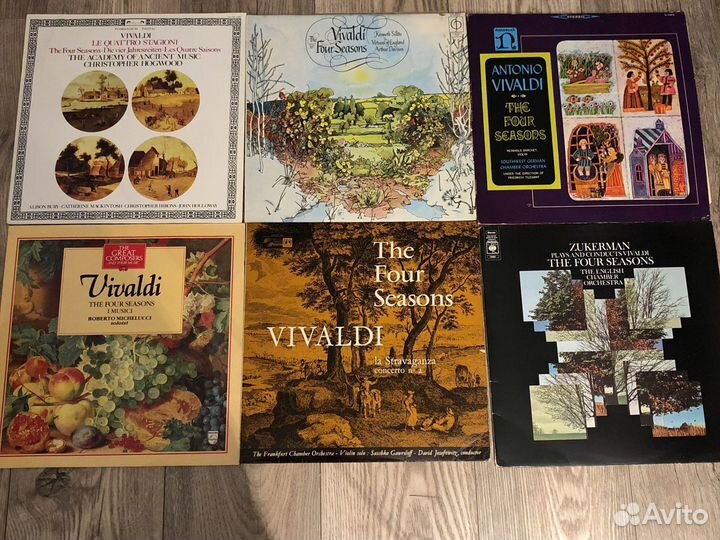 Vivaldi вивальди Пластинки lp