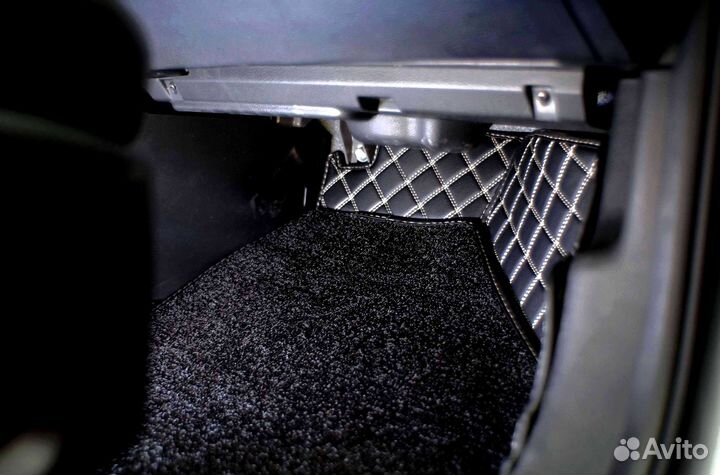 Автоковрики 3D для Hyundai santa fe 4WD