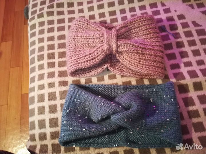 Теплые шапки, варежки, перчатки, снуды, шарфы