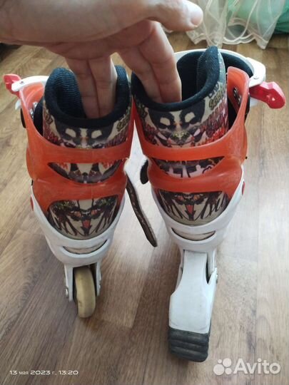 Роликовые коньки раздвижные