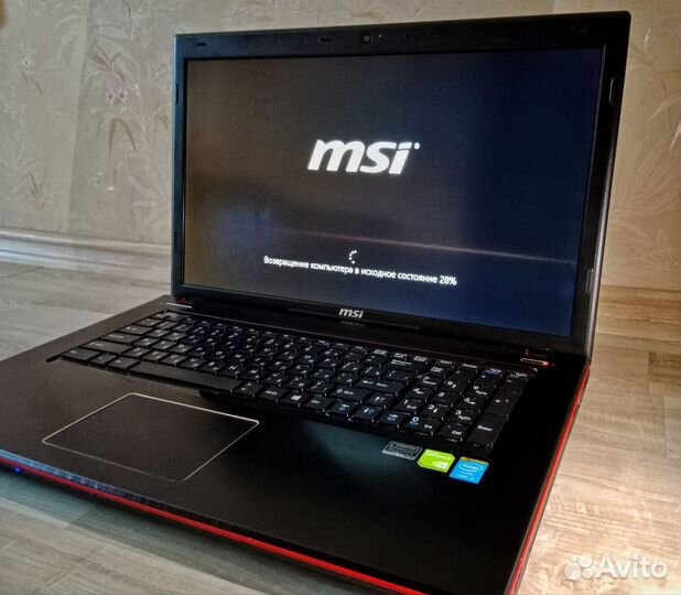 Игровой ноутбук MSI