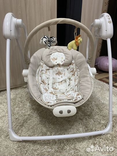 Детские элетрокачели-шезлонг