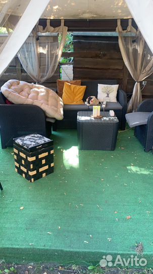 Аренда бани с беседкой