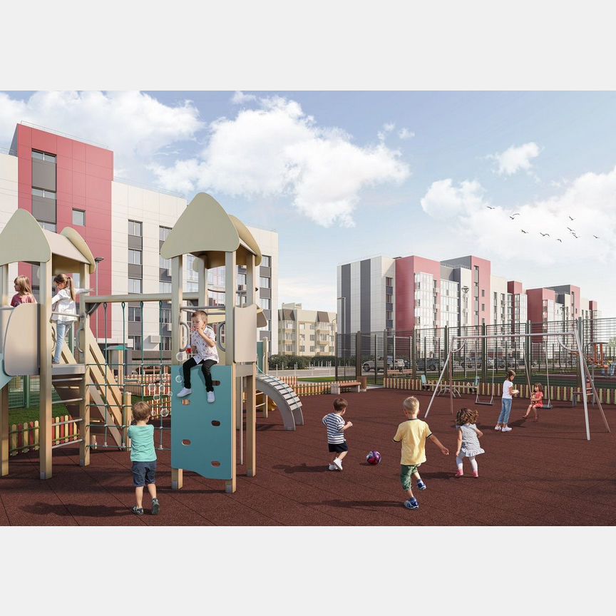 2-к. квартира, 53,8 м², 4/5 эт.