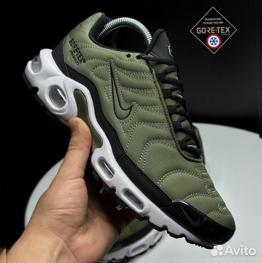 Кроссовки зимние Nike Air Max Tn Plus khaki