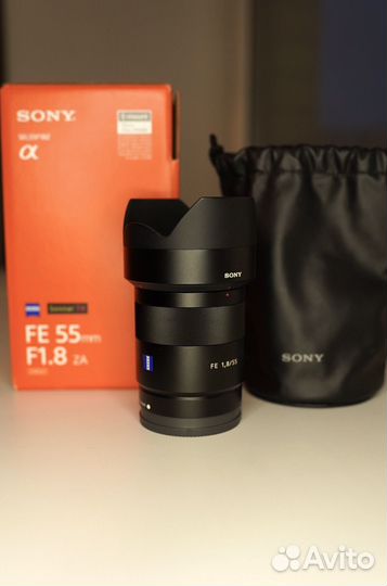 Объектив Sony FE 55 mm 1.8 Zeiss Sonnar T*