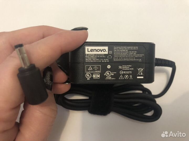 Блок питания Lenovo 20V 2.25A 45W (4.0x1.7мм)
