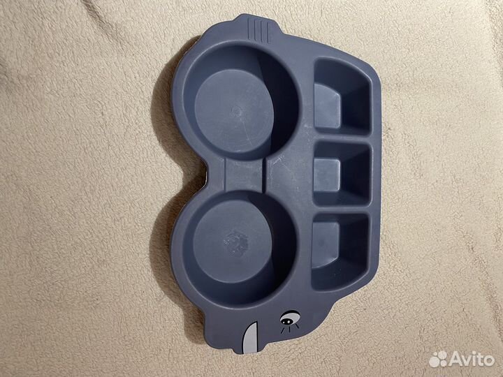 Силиконовая тарелка детская