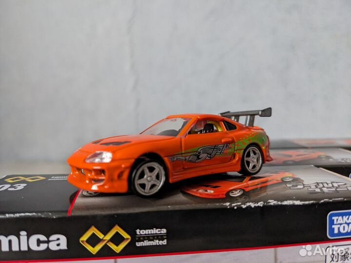 Tomica 1/64 Mitsubishi Lancer Fast and furious
