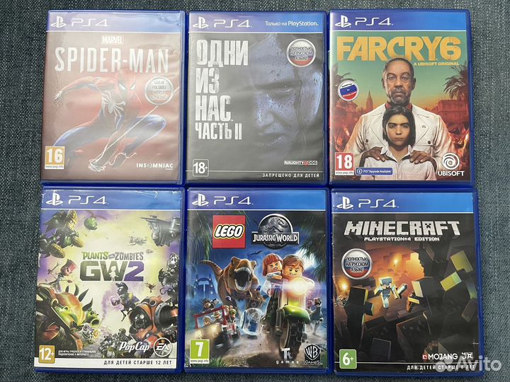 Игры на Sony PS4