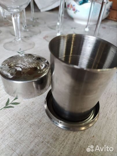 Стакан складной, машинка для консервации