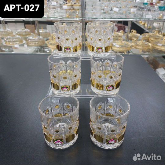 Набор стаканов лепка