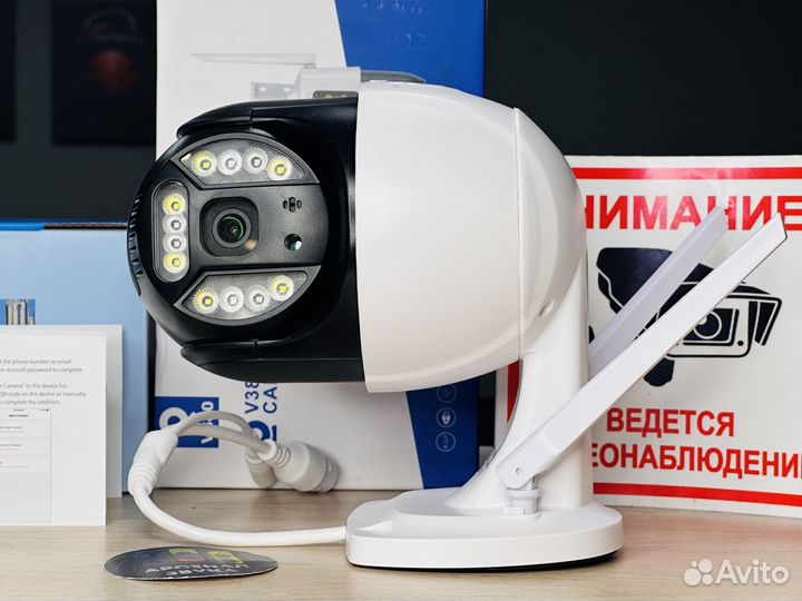 Камера видеонаблюдения 4g уличная поворотная