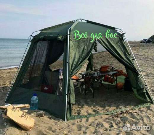 Шестиугольный шатер усиленный